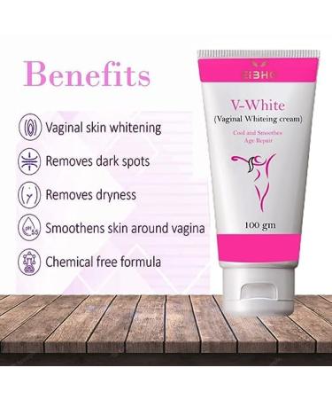 Intimate Lightening Serum for Private Areas - Skin Lightening for Women - Kojic Acid Dark Inner Thigh & Privates (100 G) - Buy Online on GoSupps.com