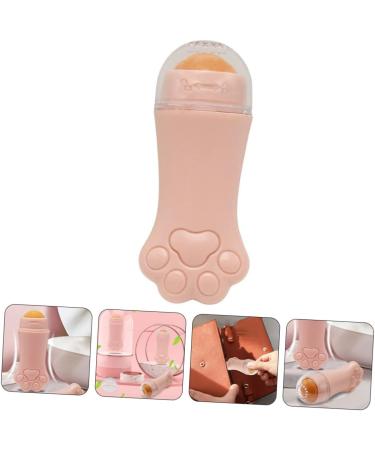 BELLIFFY 1pc Volcanic Stone Oil-absorbing Ball Facial Volcano Stone Roller for Face Volcanic Rock 7.5x3cm Pink - Buy Online on GoSupps.com