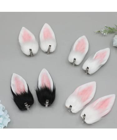 Toyvian 2 Pairs Bunny Hairpin Bunny Ears Clip Outfit for Girls Costume Party Accessory Cat Ear Hairpins Easter Hair Pins Mini Cat Ear Barrette Easter Girls Hair Clips Fairy Trinkets Plush - Buy Online on GoSupps.com
