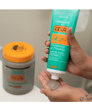Guam Cooling Anti Cellulite Cream for Thighs & Legs - Natural Skin Firming Treatment with Menthol & Seaweed Best for Body Wraps 8.4 OZ - Buy Online on GoSupps.com