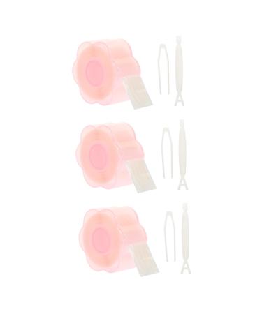 Housoutil 3 Rolls Double Eyelid Sticker Stickers Breathable Eyelid Tape Eye Sticker Double Sided Woman Tool