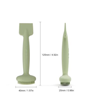 Ymiko Silicone Facial Mud Applicator Brush | Dual Head Lotion Spatula & Scoop for Face Cleaning & Skincare Tool - Shop Internationally - Buy Online on GoSupps.com