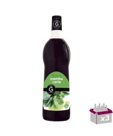 Set of 3 Gilbert Syrups - Spearmint - 3 x 1L