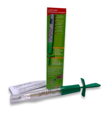 Lamonea lamotherm environmentally friendly gallium thermometer high precision and easy to read body temperature measuring device without mercury and disinfectant