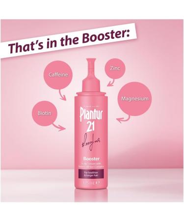 Plantur 21 Longhair Booster 125ml - Women's Hair Growth Serum for Brilliant, Long Hair - Paraben and Silicone-Free - Buy Online on GoSupps.com
