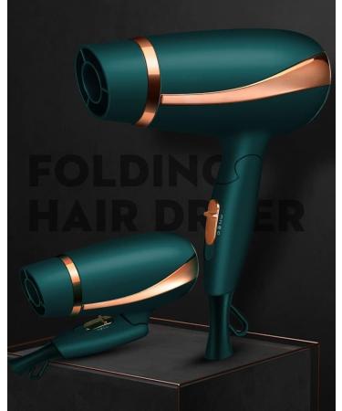 JYYBN Hair Dryer Professional Ionic Hairdryer 2300W Salon Fast Blow Dryers 3 Heat 2 Speed Settings and Cool Shot Button Low Noise Powerful AC Motor with Hair Nozzle for Home and Salon Green - Buy Online on GoSupps.com