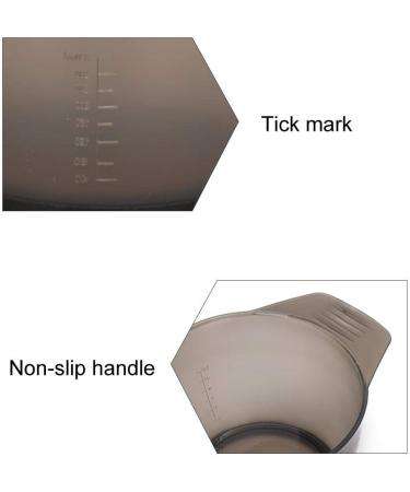 Hair Coloring Brush Anti Slip Hair Dyeing Styling Tool Hair Coloring Brush Hair Tint Salon Mixing Bowl Set for Salon and Household(1#) - Buy Online on GoSupps.com