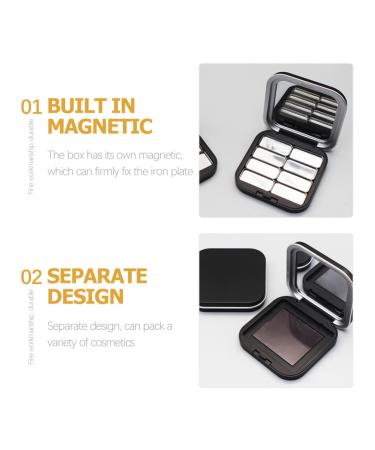 Beaupretty 2pcs Empty Eyeshadow & Lipstick Palette for Makeup - As Shown3 - Buy Online on GoSupps.com