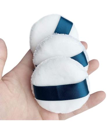 Topwon Face Powder Puffs - Touch-Up Makeup Puffs for Loose Powder & Foundation - 3 Pack (2.36 Inch) | International Shipping Available - Buy Online on GoSupps.com