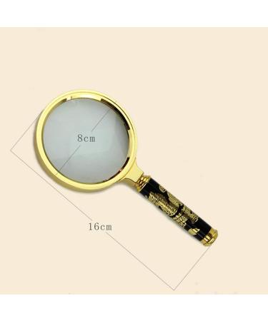Magnifying Glass 10 Times The high-Definition Reading Handheld Portable Optical Elderly 10X The Optical Glass HD Eye fine Work fine Made in China - Buy Online on GoSupps.com