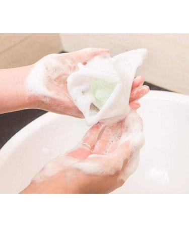 Mtse 10 PCS Exfoliating Soap Pouch Set - Bubble Foam Net Sack for Body and Facial Cleaning - Buy Online on GoSupps.com
