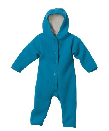 Disana Baby s Jumpsuit / Onesie 50-56 cm Blue