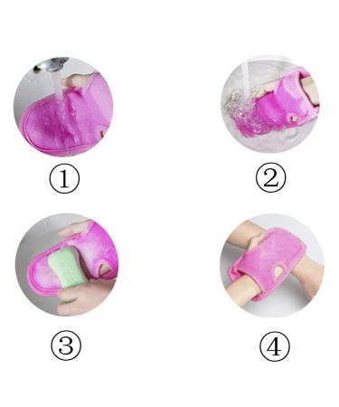 3 PCS Bathing Shower Mittens - Exfoliating Massage Spa Towel for Adults & Children - Buy Online on GoSupps.com
