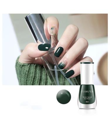 Nail Lights 8ML Base Coat Varnish Top Manicure Nail Polish Permanent Varnishes Polish Semi Nail for Gel Gel Nail - (Color: I)