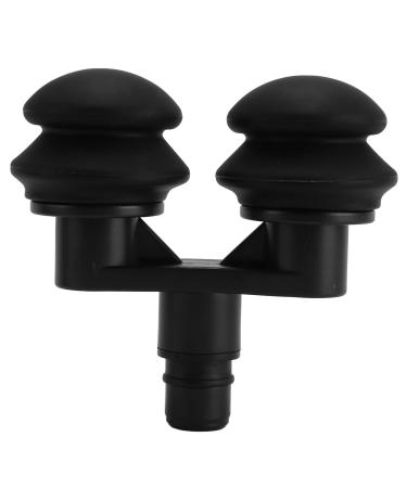 18mm Muscle Massage Gun Head - Promote Blood Circulation Double Gas Cushion Fascia Massage Head with Soft Silicone
