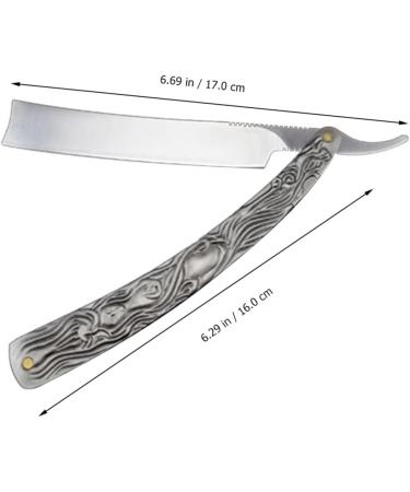 Minkissy Manual Safety Razor for Men - 2-Pack Stainless Steel Shaving Razors - Premium Metal Beard Grooming Tool - Buy Online on GoSupps.com