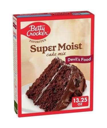 Betty Crocker Super Moist Devil's Food Cake Mix 376g (13.25oz)