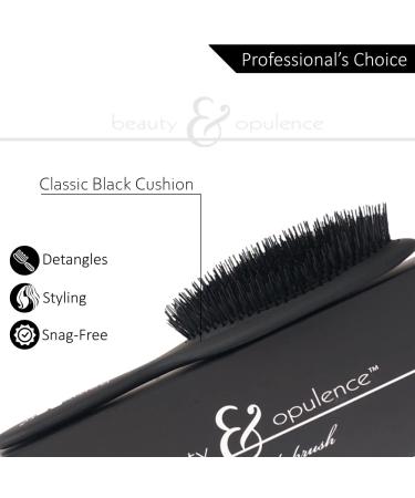 RemySoft Beauty & Opulence Boar Bristle Brush - Hair Extension, Weave, & Wig Safe - Buy Online on GoSupps.com