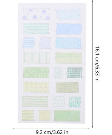 EXCEART 30 Sheets tear off sticker pack vintage stickers scrapbook decals Decorative Stickers notebook - Buy Online on GoSupps.com
