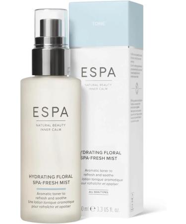 ESPA | Hydrating Floral Spa Fresh Mist | 100ml | Aromatic Toner | Menopause-Friendly - Buy Online on GoSupps.com