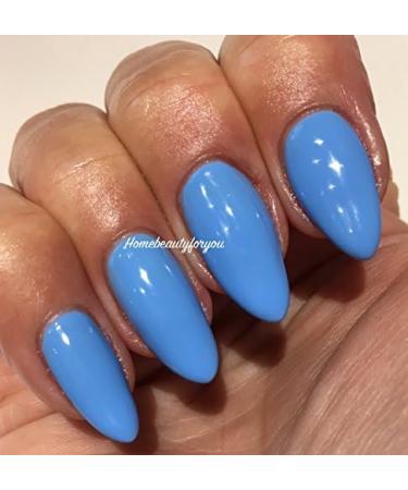 Bluesky A101 Light Sky Blue Iris Nail Gel Polish UV LED Soak Off 10ml - Buy Online on GoSupps.com
