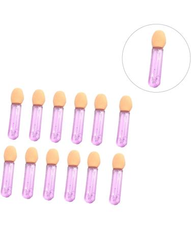 NOLITOY 200 Pcs Eye Shadow Make up for Face Eyeshadow Oval Sponge Brush Eyeshadow Miss Set 3.6X1.2 cmx2pcs Violetx2pcs - Buy Online on GoSupps.com