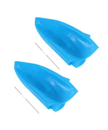 Bonnets de Coloration Capillaire en Silicone avec Crochets M talliques 2 Pi ces R utilisables Adapt s pour M ches Accessoires Teinture Cheveux pour Coloration Maison