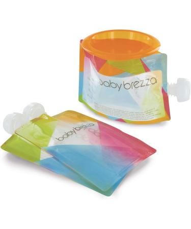 Baby Brezza Reusable Easy-Fill Pouch System - Buy Online on GoSupps.com
