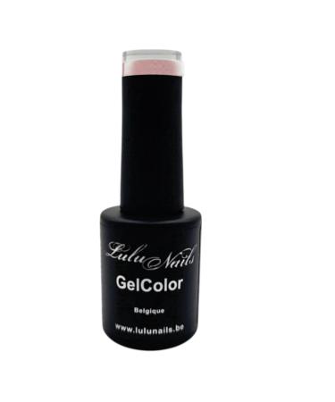 LuluNails GelColor Semi-Permanent Nail Polish Baby Pink 224 10ml HEMA and TPO Free Lasts 4 Weeks