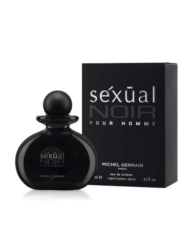 Michel Germain Sexual Noir Pour Homme Eau de Toilette Spray Top Notes of Italian Bergamot Crisp Grapefruit Cardamom Mysterious Dark Natural Oils 4.2 Fl Oz (Pack of 1) - Buy Online on GoSupps.com
