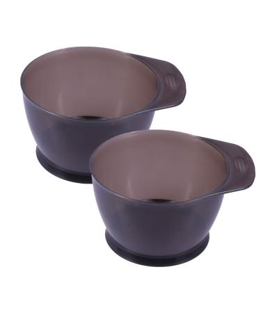 Lurrose 2-Piece Hair Color Mixing Bowls | Durable Plastic Dye Shells for Perfect Hair Coloring - Buy Online on GoSupps.com