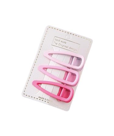 hgnxa 3 Metal Hair Clips Candy Color Duckbill Hair Clip Cute Hair Clamps Heavy Duty Barrettes for Women Styling Gifts