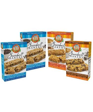 Sunbelt Bakery Chewy Granola Bars, 3 Flavor Variety Pack, No Preservatives (40 Bars)