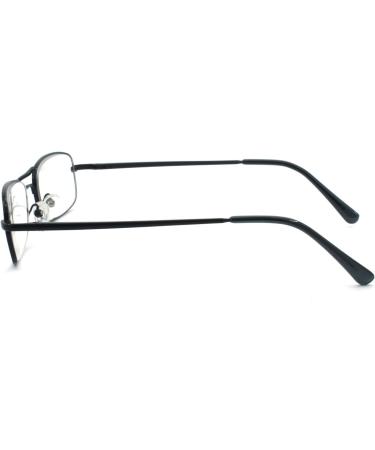 Extra Wild Metal Reading Glasses - 3-Pack Black with Spring Hinge & Hard Case for Men & Women - 2.0 Diopters - Buy Online on GoSupps.com
