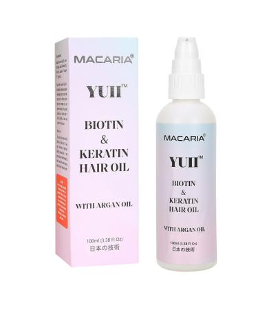 MACARIA Yuii Biotin Hair Spray Oil Spray By Japanese Technology