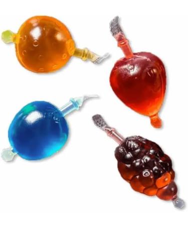 TIK Tok Challenge Crazy Candy Factory Fruit Pops Jelly Jellies Viral Candy Sweets 44 Pack of Fruit Pops 35ml Gift Hamper For Birthday Christmas Sold By Kidzbuzz - Buy Online on GoSupps.com