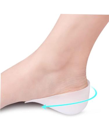 NOLITOY Heel Cover Protection Pads - 2 Sets White Man's Sebs Sole of Foot - International Shipping Available - Buy Online on GoSupps.com