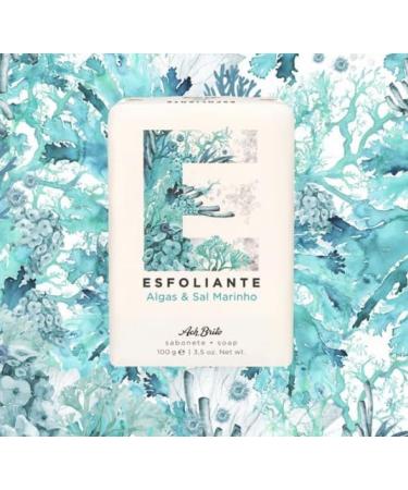 Ach Brito 4 Pc Set Wash Hand and Body Soap Bar Collection | Donkey's Milk soap 100g | Scrub Algae and Sea Salt soap 100g | Mint and Raspberry soap 100g | Purifying Clay and Verbena 100g - Buy Online on GoSupps.com