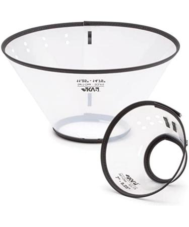 KVP Saf-T-Clear Dog Recovery Collar Fits 6" to 9.5" Neck/4.5" Depth