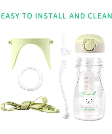 Bunnytoo 300ml Sippy Cup for Toddlers | BPA-Free Leak-Proof Spill-Free Night Trainer Cup with Silicone Spout | Suitable from 8+ Months | Green - Buy Online on GoSupps.com