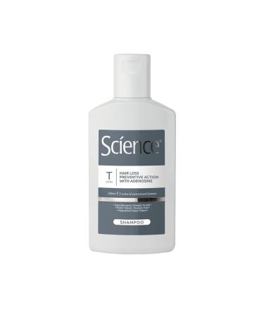 SCIENCE Science Anti-Hair Loss Shampoo with Adenosine 200 ml Natural Ingredients 100% Recyclable Pack Made in Italy