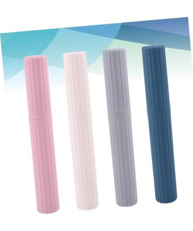 Beaupretty 4-Piece Toothbrush Case Set | Travel-Friendly Toothbrush Containers for International Shipping - Buy Online on GoSupps.com