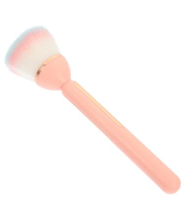 MAGICLULU Manicure Brush Dust Brush Powder Brush Dust Powder Remover Brush for Nails Face Cleaner Loose Oil for Face Makeup Blending Brush Small Pink Liquid Foundation Brush Plastic