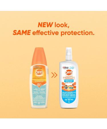 OFF FamilyCare Insect and Mosquito Repellent with Summer Scent Bug Spray Safe on Outer Surfaces of Clothing 250 mL (Packaging May Vary) - Buy Online on GoSupps.com