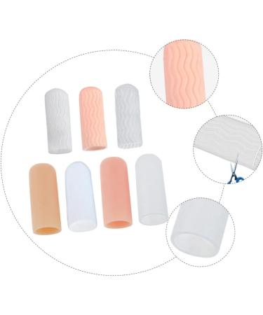 Hemoton Finger Cots - 7 Pairs Silicone Finger Protectors & Hot Glue Tips for Men & Women - Durable Fingertip Covers for Guitar & Craft Protection - Buy Online on GoSupps.com