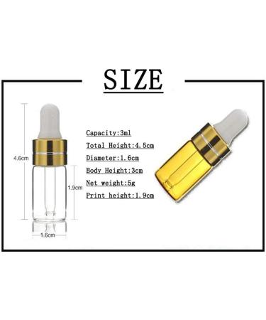 Vasana 12x Refillable Brown Glass Mini Bottles | 3ml Drip Bottles for Essential Oils Perfumes & Aromatherapy - Elite Fluid Containers - Buy Online on GoSupps.com