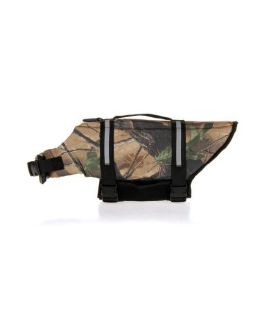 Shtgoi Dog Chest Reflecting Rescue Annoy for Dogs With Rescue Hands Pets Pets Wall Wowers Puppies Safety Swimming Supports Dog Westing For Swimming Boat Traveling Water Carnice 2# camouflage 2# L