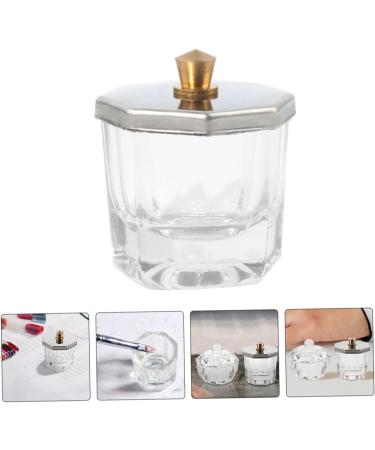 Housoutil Nail Cup Dappen Dish Nail Liquid Acrylic Nail Tools Nail Dappen Dish Nail Dish Acrylic Nail Supplies Dappen Dish for Acrylic Nails Nail Liquid Holder Toning Glass Bracket - Buy Online on GoSupps.com
