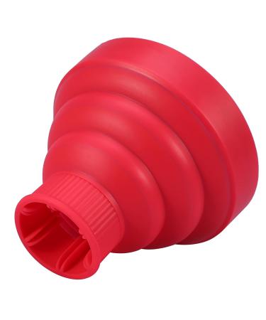 Buy Collapsible Travel Hair Dryer Diffuser - Heat-Resistant Silicone Hair Styling Tool for Wavy Hair (Red) - Perfect for International Shipping - Buy Online on GoSupps.com