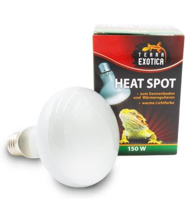 Terra Exotica 150W Heat Spot Radiator for Reptiles - Optimal Terrarium Lighting & Heat Lamp - Available in 25W to 150W - Buy Online on GoSupps.com